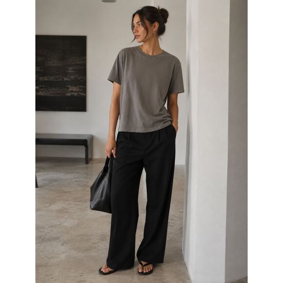 COS Tops - COS Gray Relaxed T Shirt Tee Top   Women's Size Medium